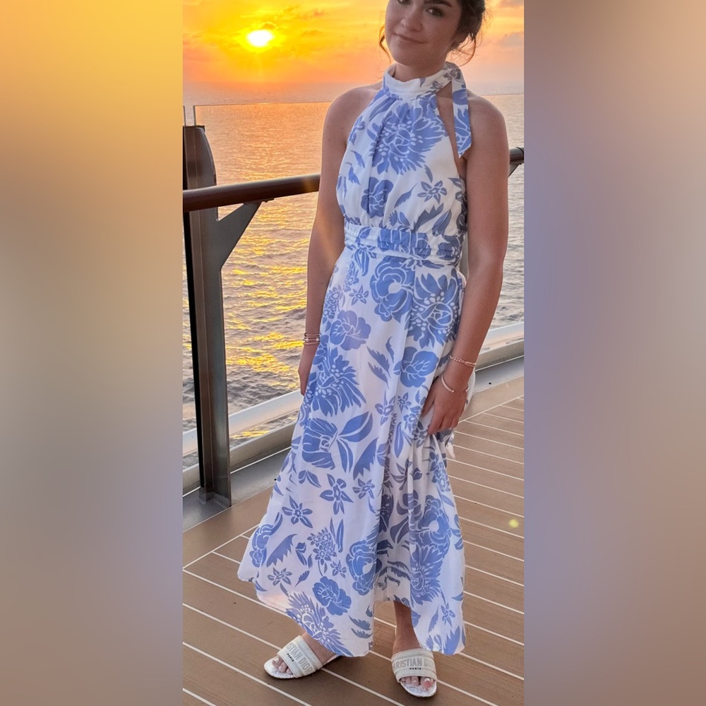 Turtleneck Maxi Dress